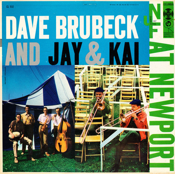 Dave Brubeck And Jay & Kai ‎– At Newport