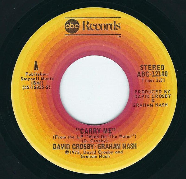David Crosby / Graham Nash – Carry Me