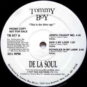 De La Soul ‎– Jenifa (Taught Me) / Potholes In My Lawn (DISCOGS)