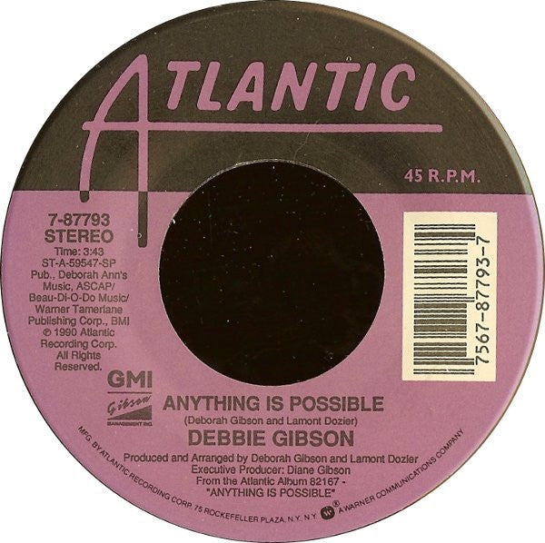 Debbie Gibson – Anything Is Possible