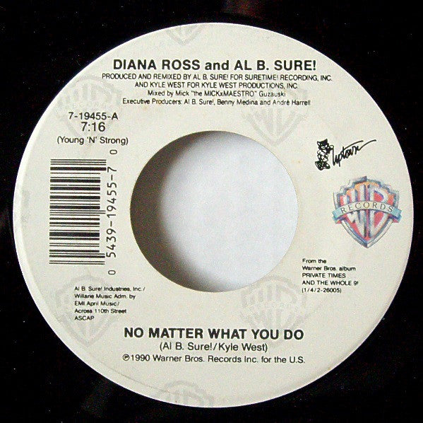 Diana Ross And Al B. Sure!, Al B. Sure! – No Matter What You Do
