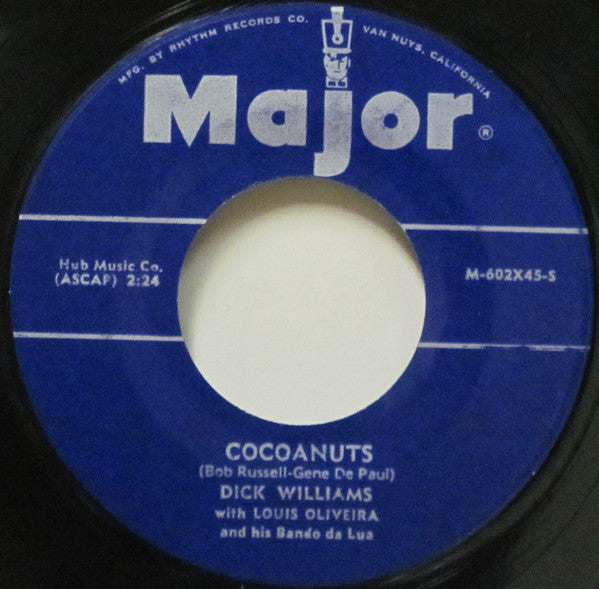 Dick Williams  – Cocoanuts / Susquehanna Transfer