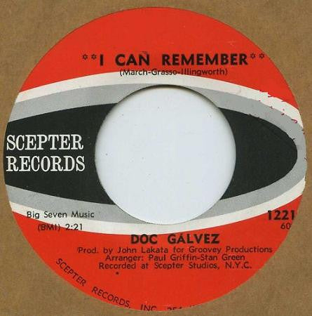 Doc Galvez – I Can Remember / Time Passes By
