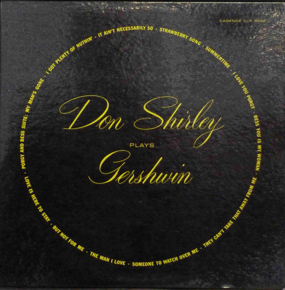 Don Shirley – Don Shirley Plays Gershwin