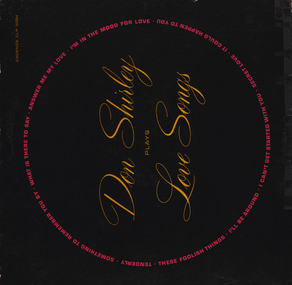 Don Shirley – Don Shirley Plays Love Songs
