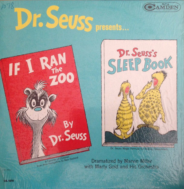 Dr. Seuss ‎– Dr. Seuss Presents...If I Ran The Zoo / Dr. Seuss's Sleep Book