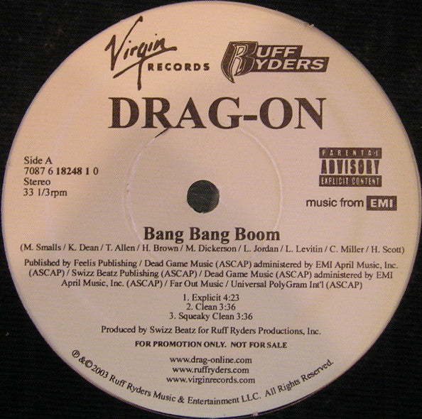 Drag-On – Bang Bang Boom