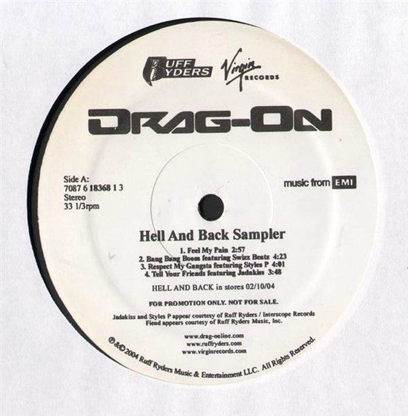 Drag-On – Hell And Back Sampler