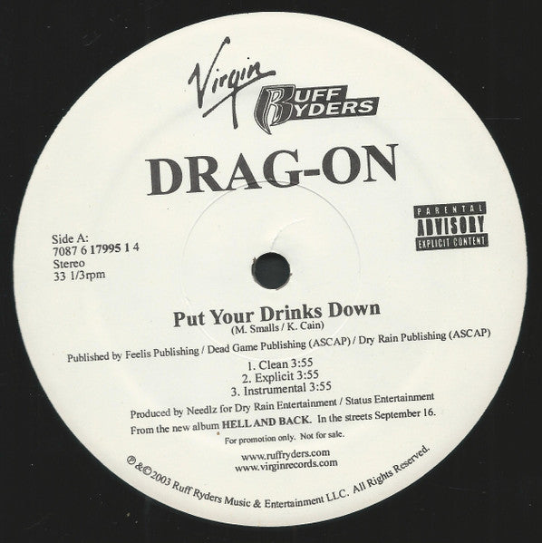 Drag-On – Put Your Drinks Down