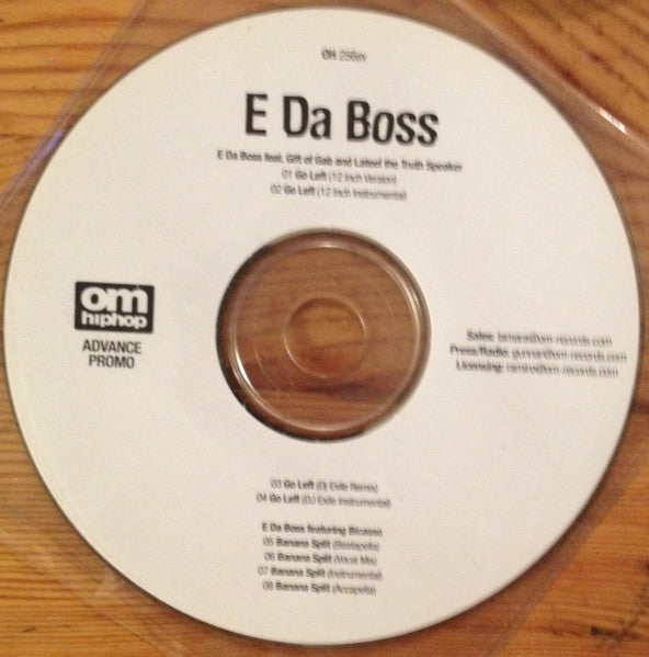 E Da Boss – Go Left (PLATURN)