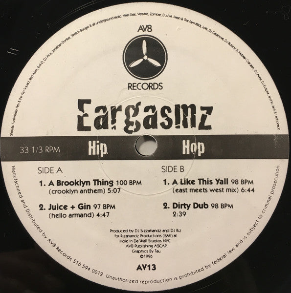 Eargasmz - A Brooklyn Thing