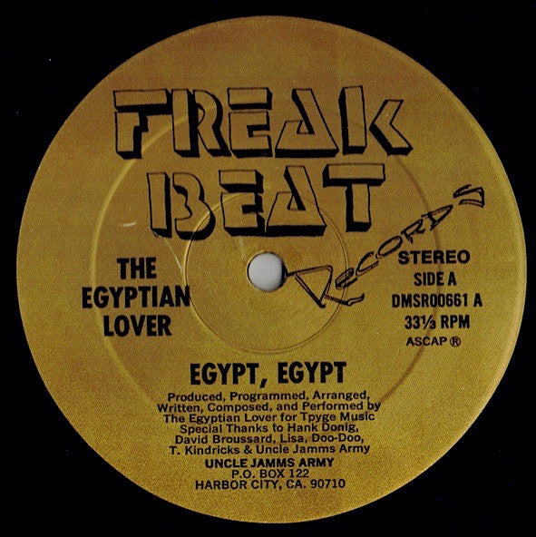 Egyptian Lover - Egypt Egypt 12