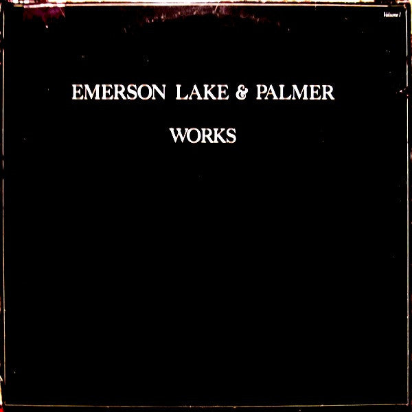 Emerson Lake & Palmer ‎– Works (Volume 1)