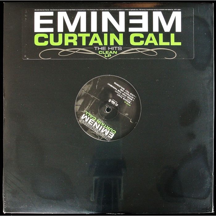Eminem ‎– Curtain Call: The Hits (clean) (DISCOGS)