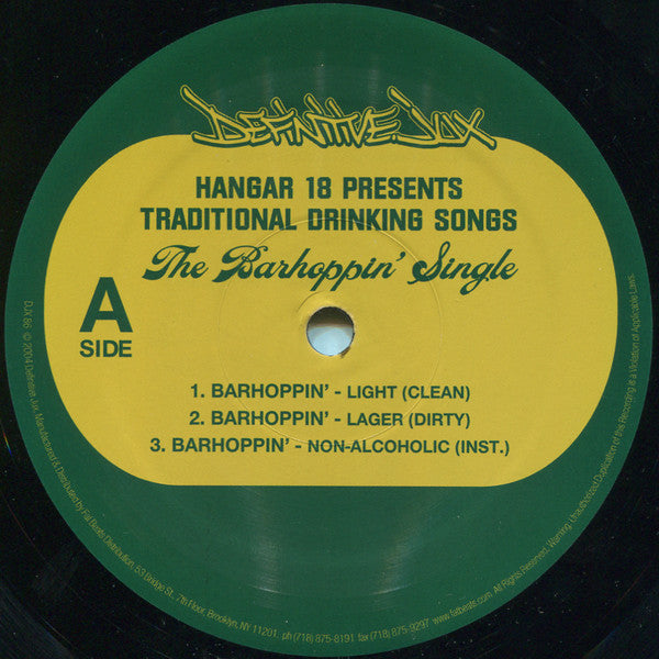 Hangar 18 – Traditional Drinking Songs