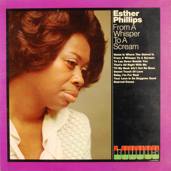 Esther Phillips ‎– From A Whisper To A Scream