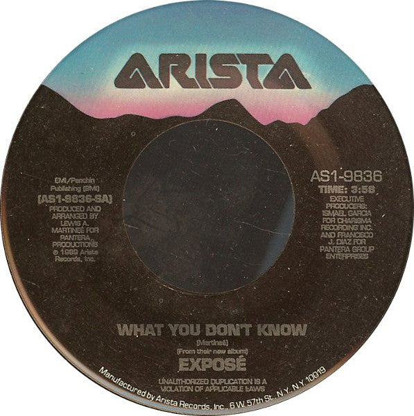 Exposé – What You Don't Know