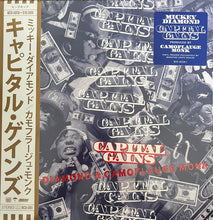 Load image into Gallery viewer, Mickey Diamond, Camoflauge Monk ‎– Capital Gains 
Vinyl, LP, Album, Limited Edition, Numbered, Picture Disc, Alternate Cover w/ OBI
