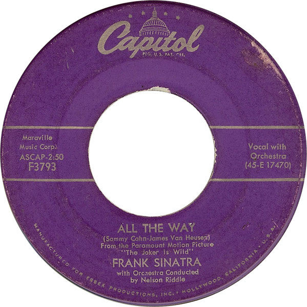 Frank Sinatra – All The Way