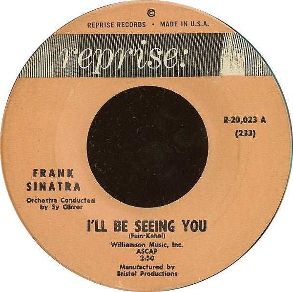 Frank Sinatra – I'll Be Seeing You
