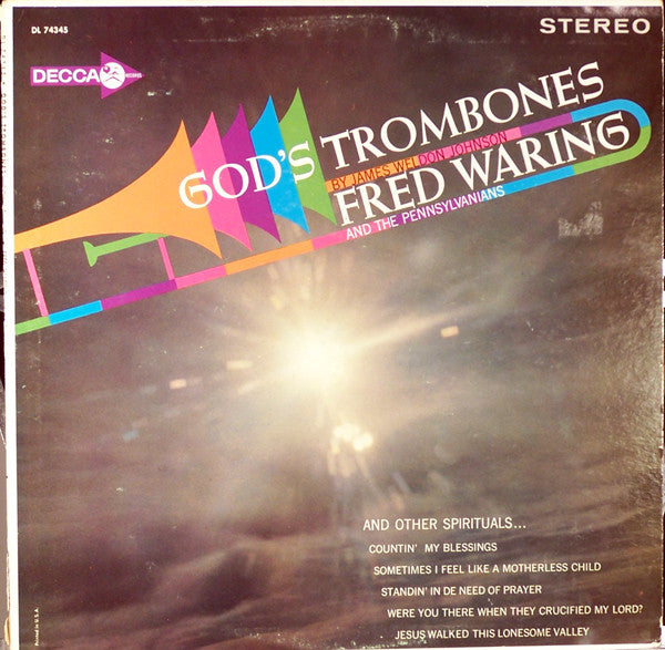 Fred Waring & The Pennsylvanians ‎– God's Trombones