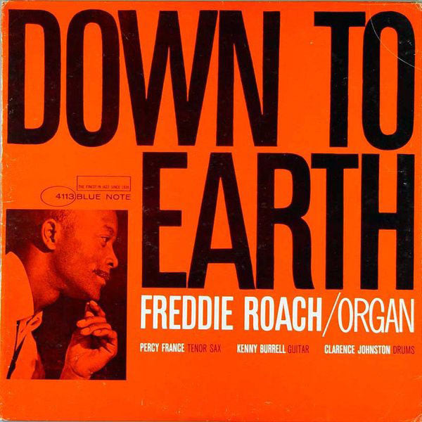 Freddie Roach - Down To Earth (LP, Album, Mono) (DISCOGS)