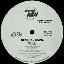Load image into Gallery viewer, General Caine- Girls b/w Baseball 12&quot; Promo

