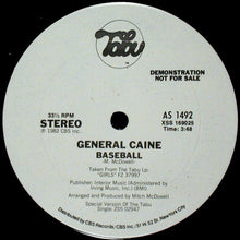 Load image into Gallery viewer, General Caine- Girls b/w Baseball 12&quot; Promo
