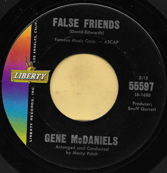 Gene McDaniels – False Friends