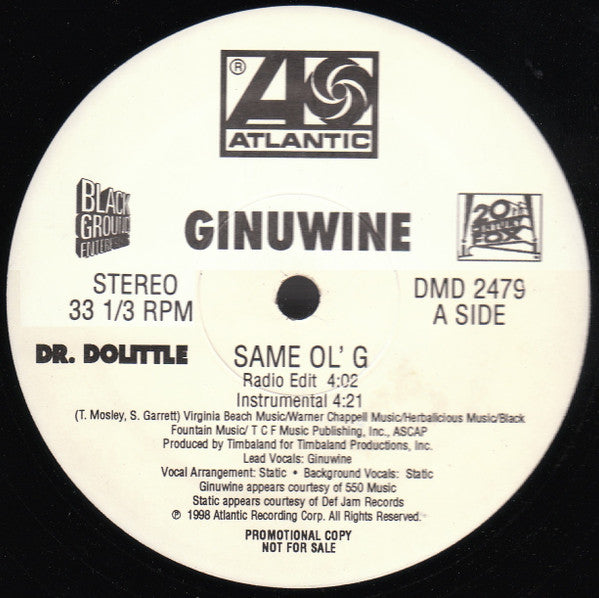 Ginuwine – Same Ol' G