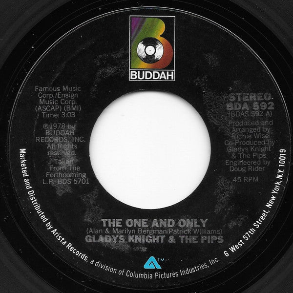 Gladys Knight & The Pips – The One And Only