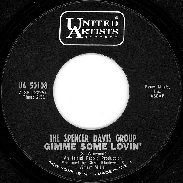 The Spencer Davis Group – Gimme Some Lovin