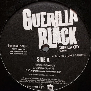 Guerilla Black – Guerrilla City