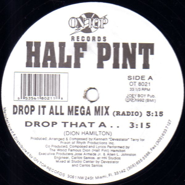 Half Pint – Drop That A