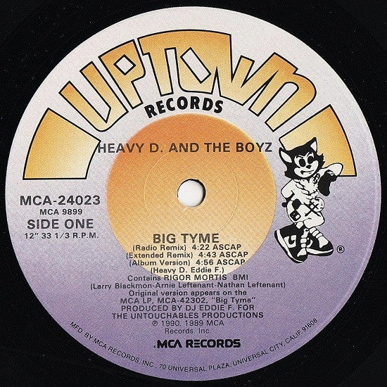 Heavy D & The Boyz - Big Tyme 12