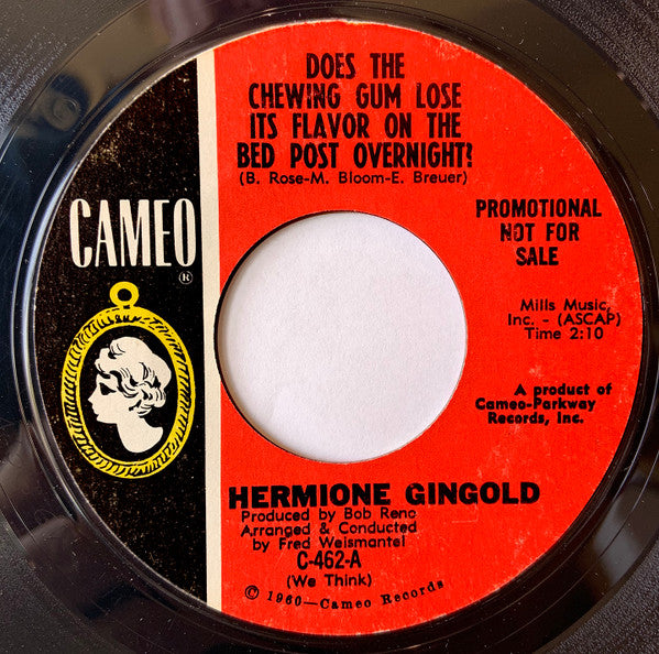 Hermione Gingold - I've Got The Rudy Vallee Blues