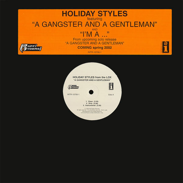 Holiday Styles – A Gangster And A Gentleman