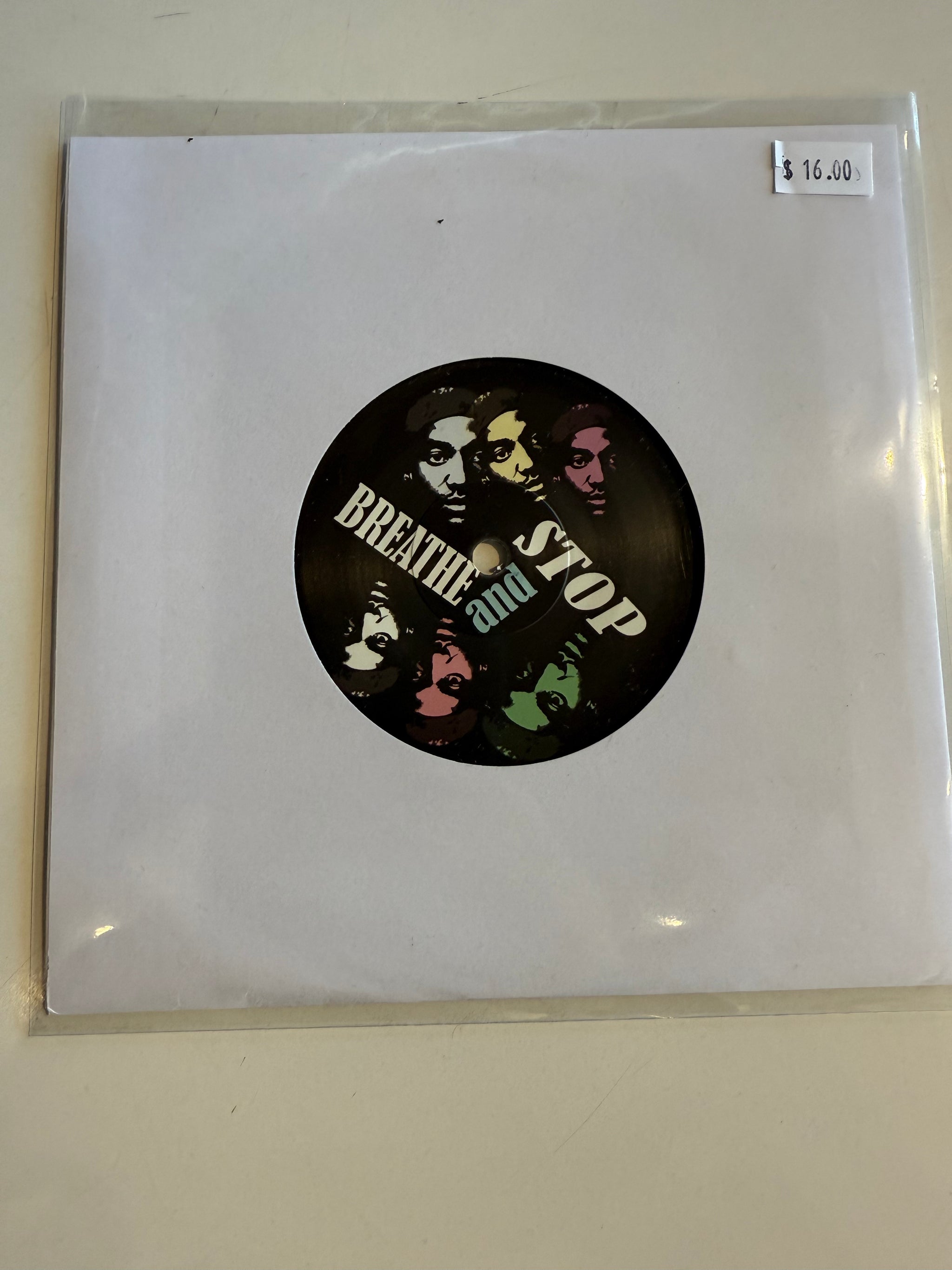 7” P-SOL this way / Breathe and Stop Dj Psol- Breathe and Stop b/w This Way 7