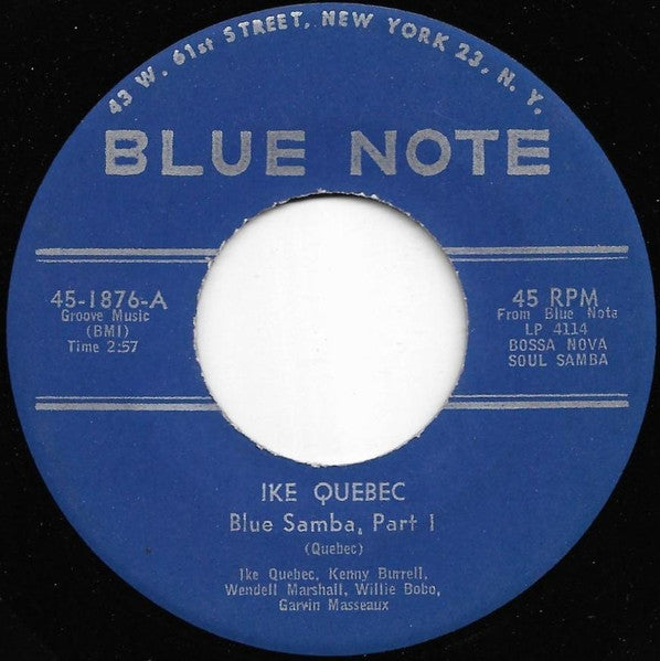 Ike Quebec – Blue Samba
