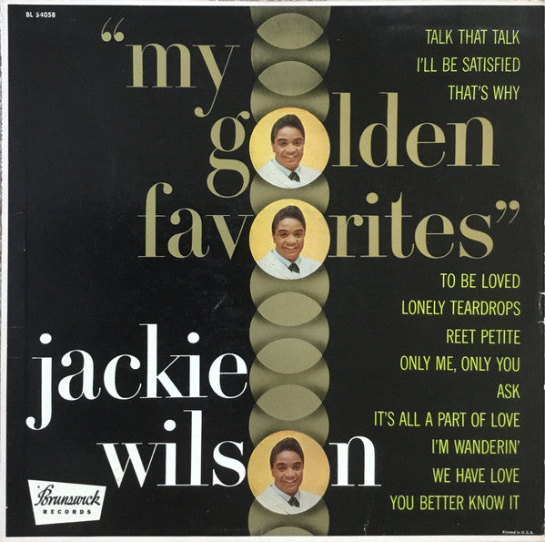 Jackie Wilson – My Golden Favorites