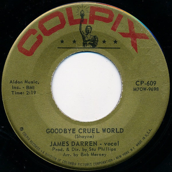 James Darren – Goodbye Cruel World