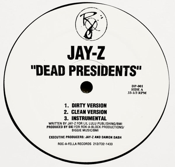 Jay-Z – Dead Presidents / Jay-Z's Listening Party