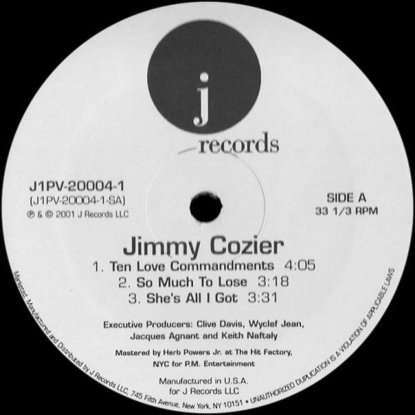 Jimmy Cozier – Jimmy Cozier