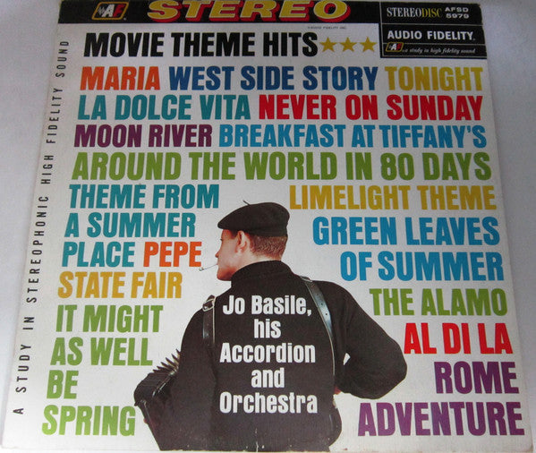 Jo Basile, His Accordion And Orchestra – Movie Theme Hits