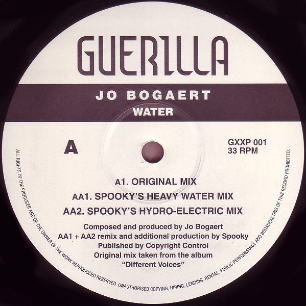 Jo Bogaert – Water (SD)