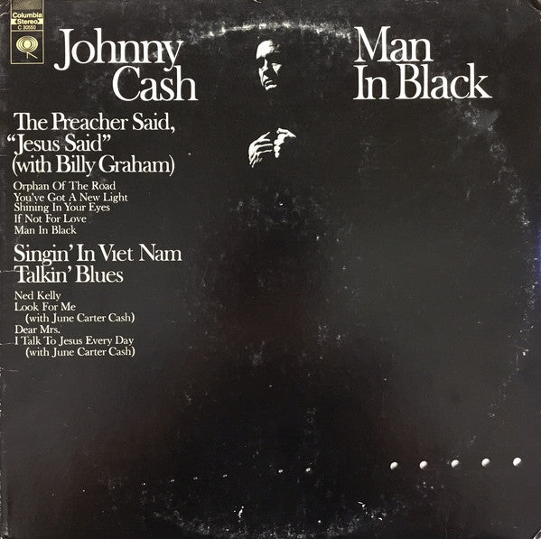 Johnny Cash ‎– Man In Black