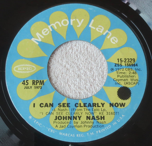 Johnny Nash – I Can See Clearly Now / Stir It Up