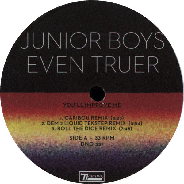Junior Boys ‎– Even Truer (DISCOGS)