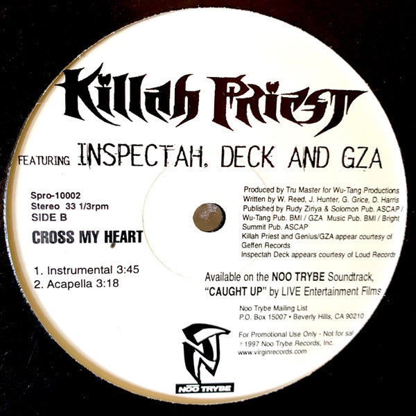 Killah Priest – Cross My Heart