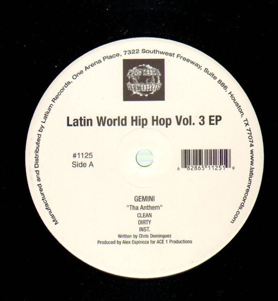 Latin World - Hip Hop Vol. 3